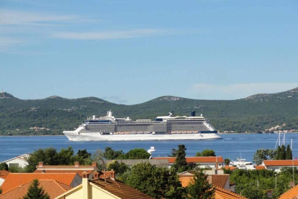 Croatia Zadar Borik Big Family Holiday Apartment See View Og3 Exteriér fotografie
